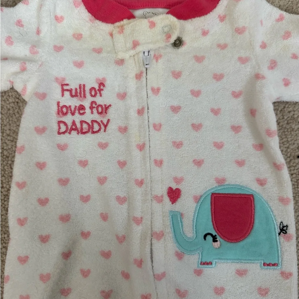 Koala Kids Black and White Footies One Pieces - Picture 2 of 6